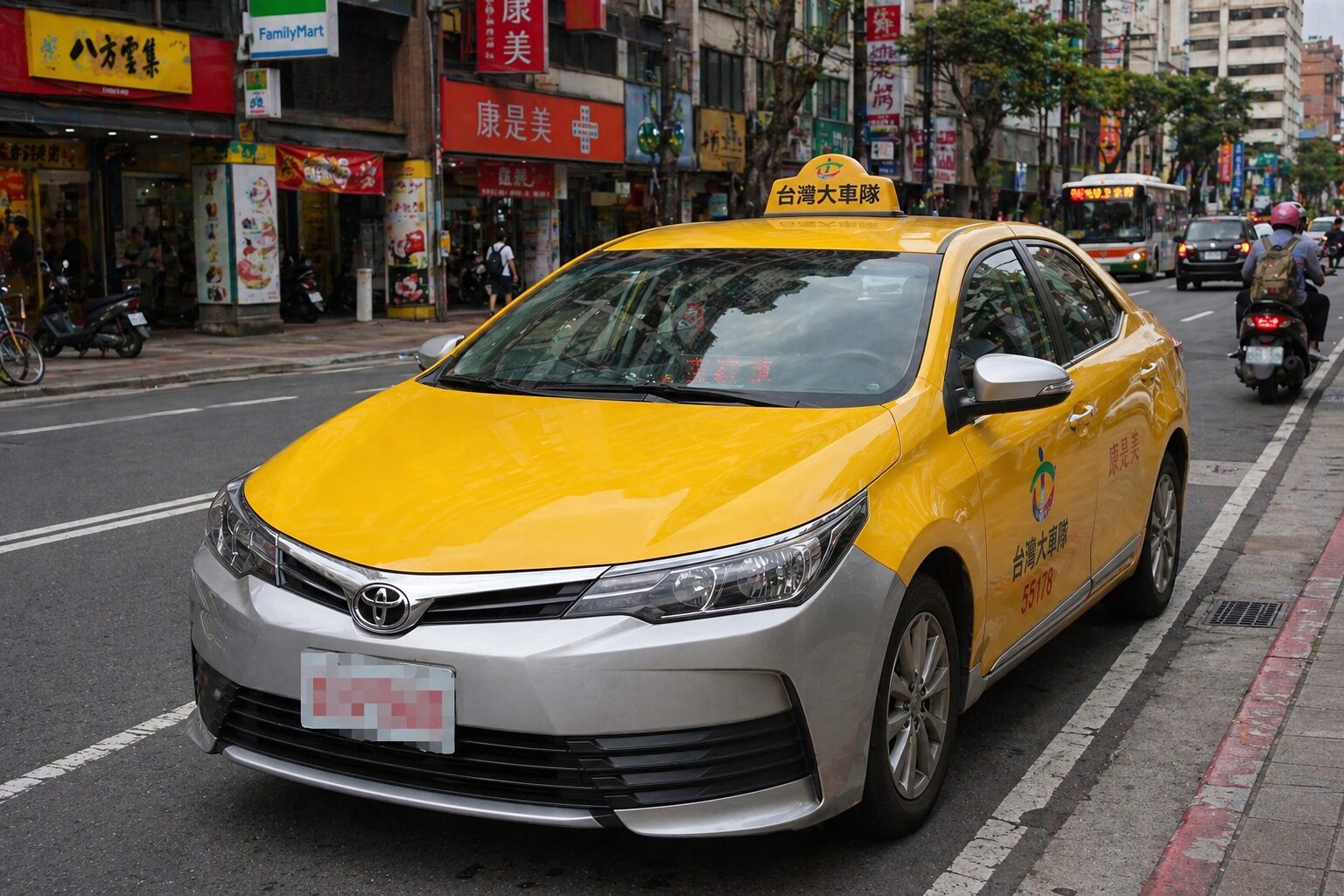 台湾・タクシー
